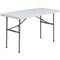 Flash Furniture 24 W, 48.25 L, 29 H, Metal, Plastic, Plastic: Polyethylene Top, Granite White 5-DAD-YCZ-122-2-GG - alternate 7